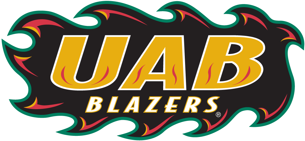 UAB Blazers 1996-Pres Wordmark Logo v3 iron on transfers for T-shirts